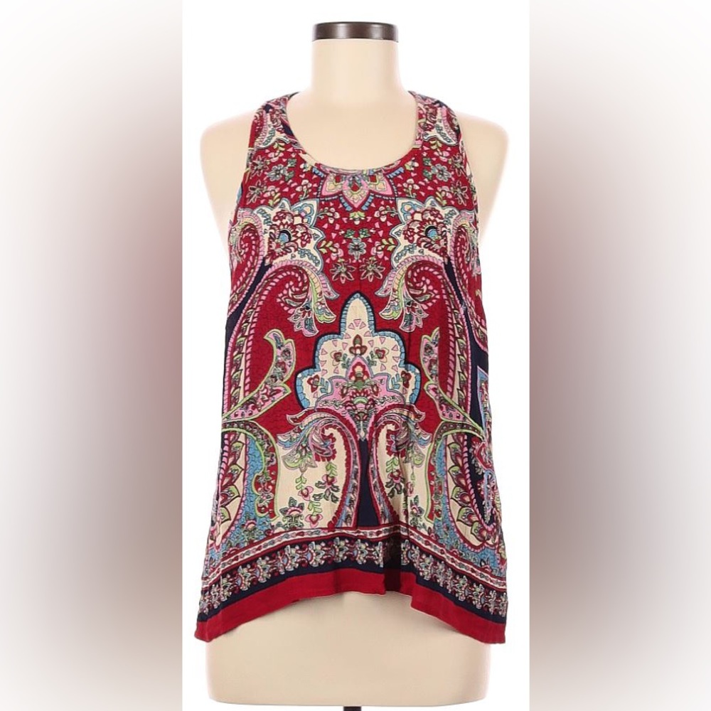 Anthropologie Patrons of Peace Tank (L)